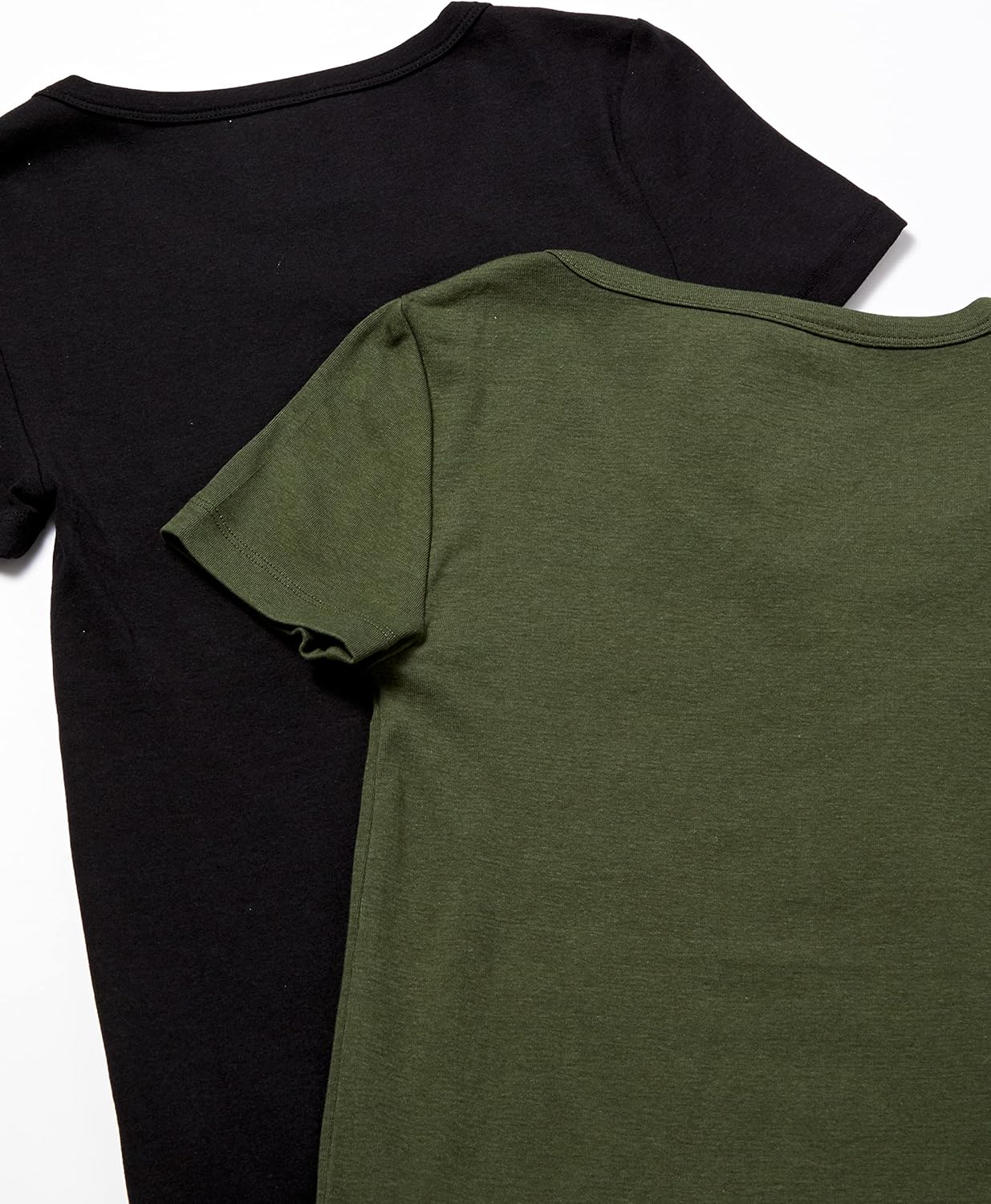 Women's Slim-Fit Short-Sleeve V-Neck T-Shirt, Pack of 2